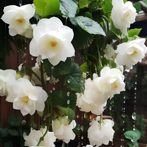 🥀Drooping Branches And Flowers - Begonia Flowers