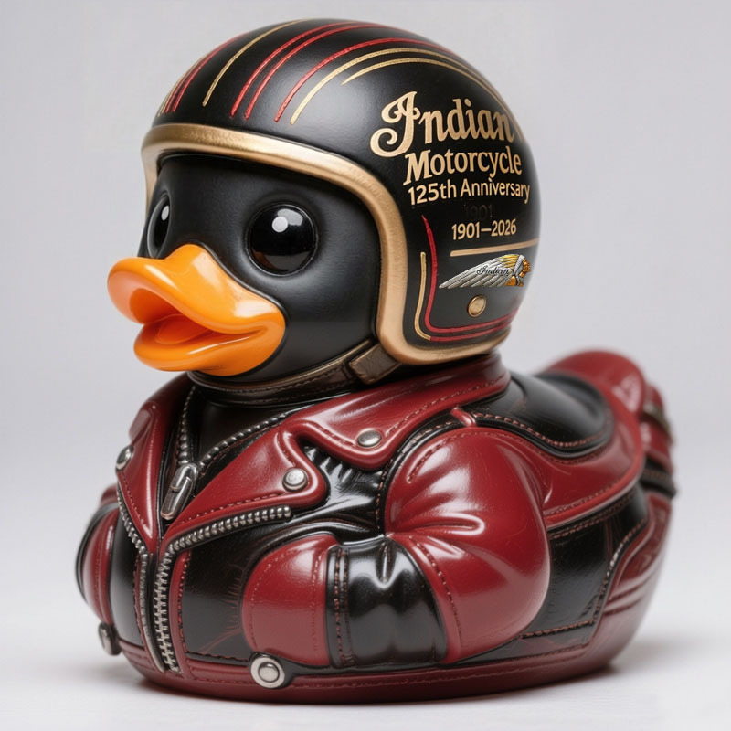 Indian Motorcycle 125th Anniversary Duck