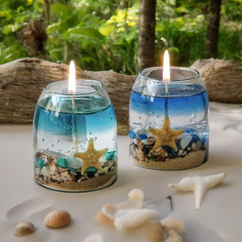 Seashells Candle