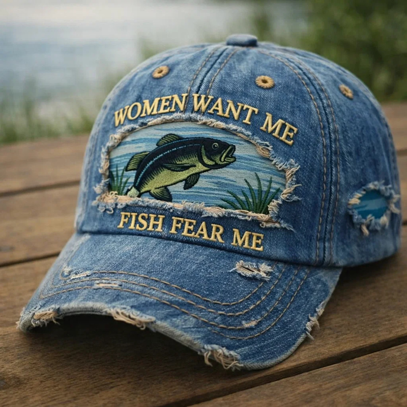 Women Want Me, Fish Fear Me Casual Hat