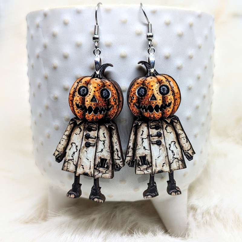 Pumpkin Earrings