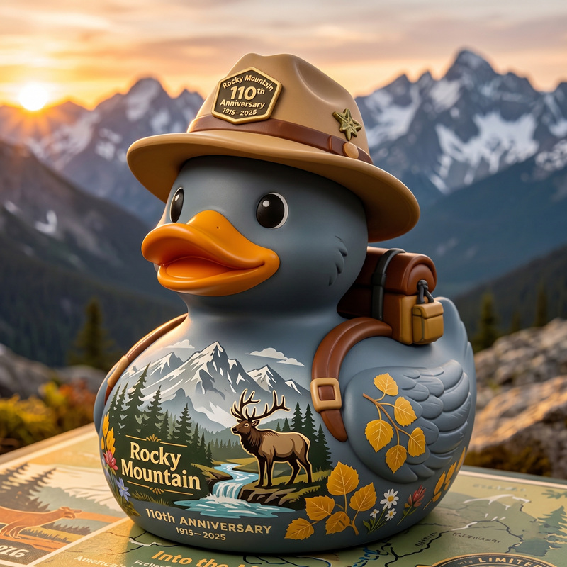 Rocky Mountain National Park 110th Anniversary Duck