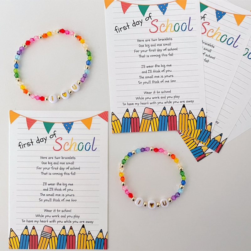 First Day of School Bracelet
