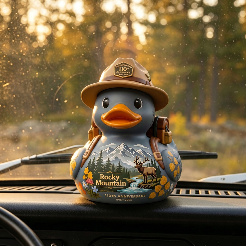 Rocky Mountain National Park 110th Anniversary Duck