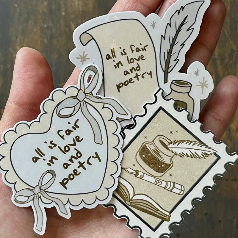 The Tortured Poet Sticker Pack