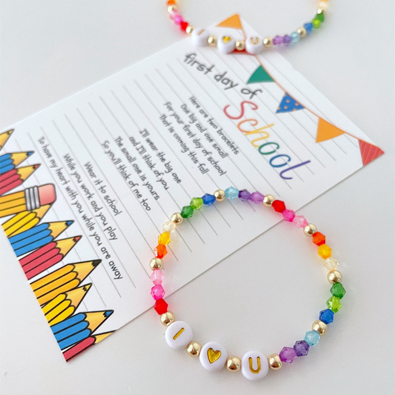 First Day of School Bracelet