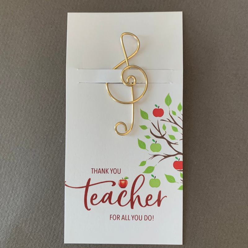 Teacher Appreciation Religion Bookmark