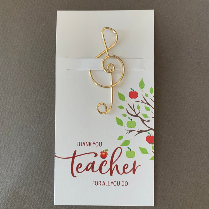 Teacher Appreciation Religion Bookmark
