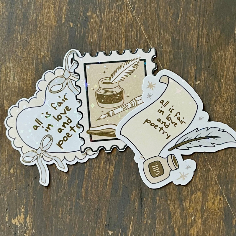 The Tortured Poet Sticker Pack
