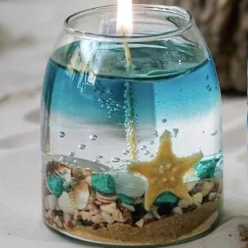 Seashells Candle
