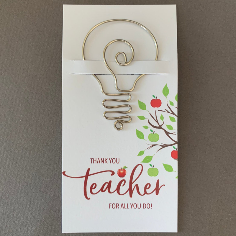 Teacher Appreciation Religion Bookmark