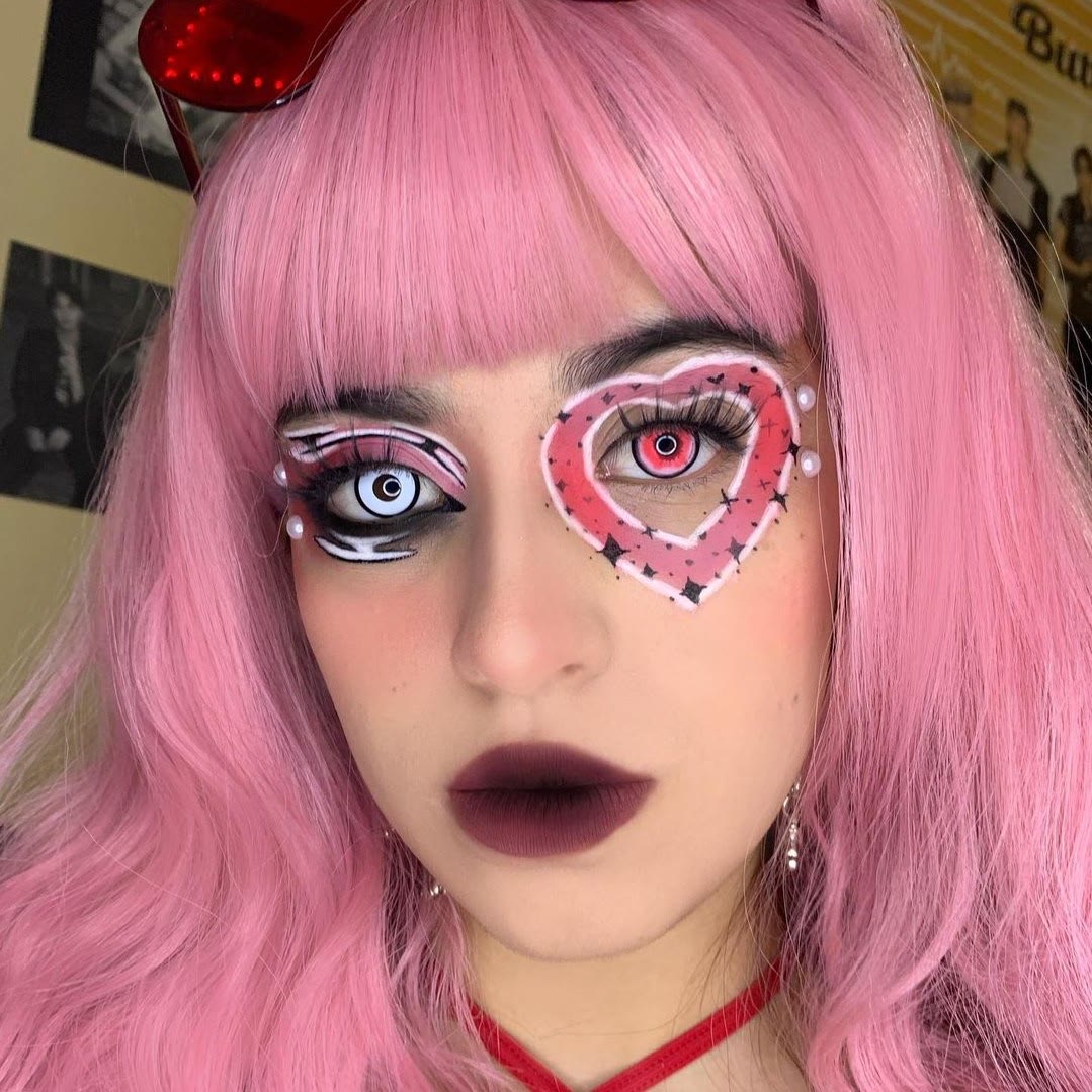 MYEYEBB White Manson Prescription Cosplay Farbige Kontaktlinsen - image 6