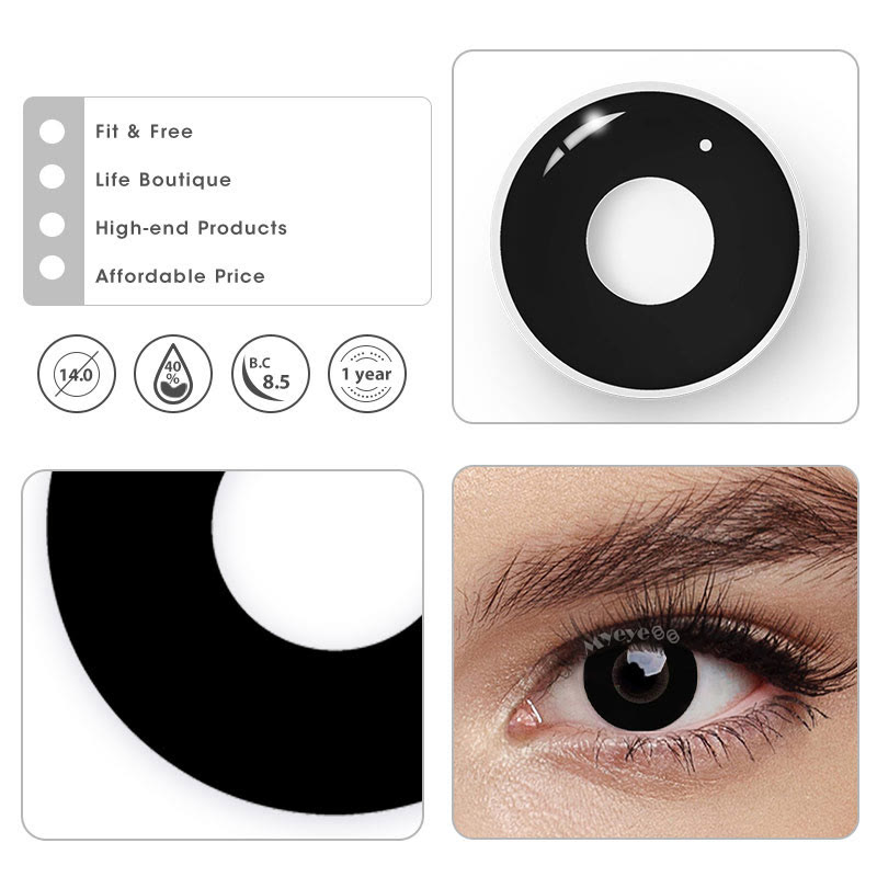 MYEYEBB Black Block verschreibungspflichtige Cosplay-farbige Kontaktlinsen - image 20
