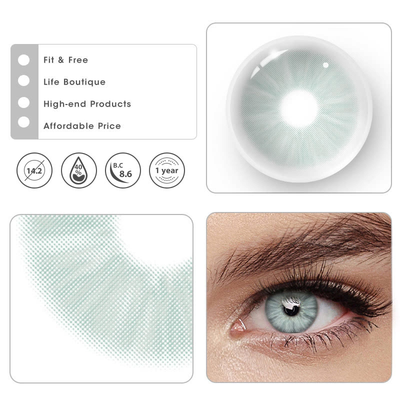MYEYEBB Meta Green verschreibungspflichtige farbige Kontaktlinsen - image 10