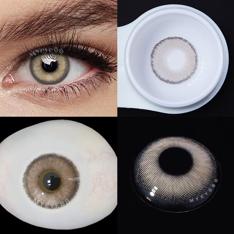 MYEYEBB Fox's Eye Braun Verschreibungspflichtige Farbkontaktlinsen - image 5