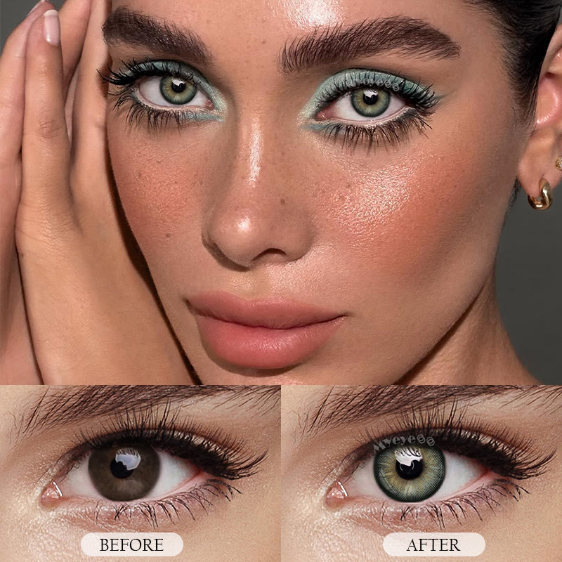 MYEYEBB Barbie Taylor Green verschreibungspflichtige farbige Kontaktlinsen - image 3