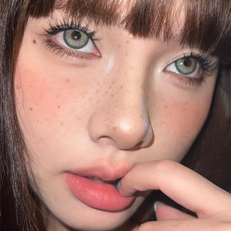 MYEYEBB Tyrande Green Prescription Colored Contact Lenses - image 3