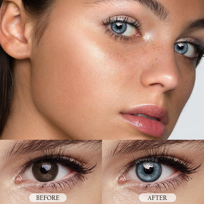 MYEYEBB Neo Sunflower Blue Prescription Farbkontaktlinsen - image 4