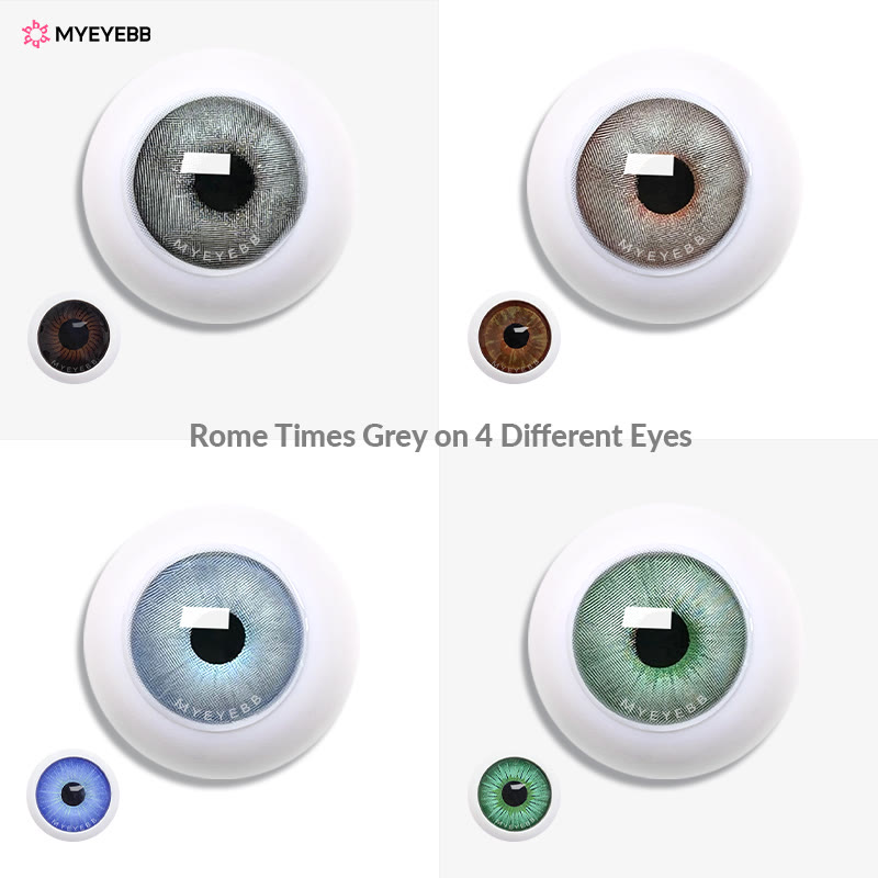 MYEYEBB Rome Times Grey verschreibungspflichtige farbige Kontaktlinsen - image 8