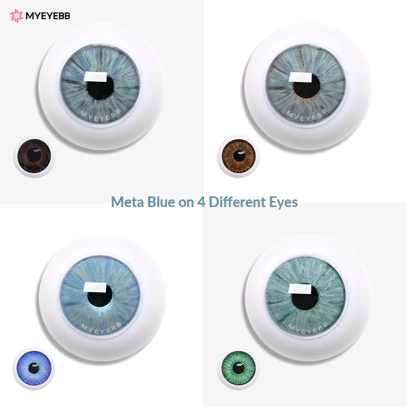MYEYEBB Meta Blue Kontaktlinsen mit Sehstärke - image 10