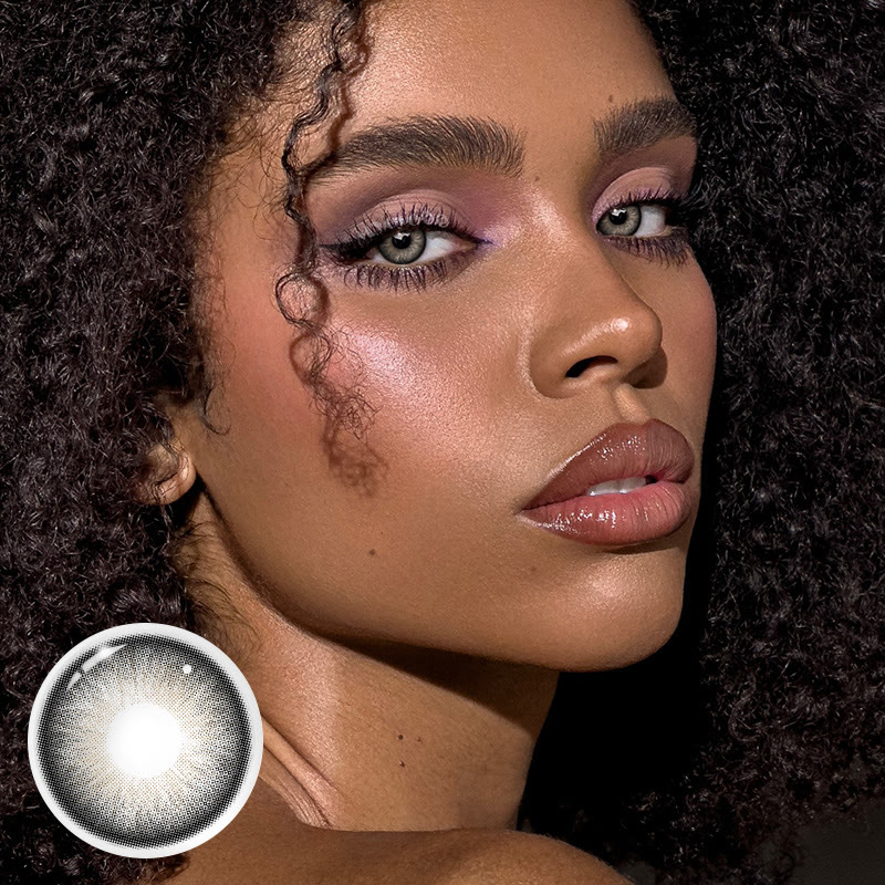 MYEYEBB Barbie Taylor Black Prescription Colored Contact Lenses - image 2