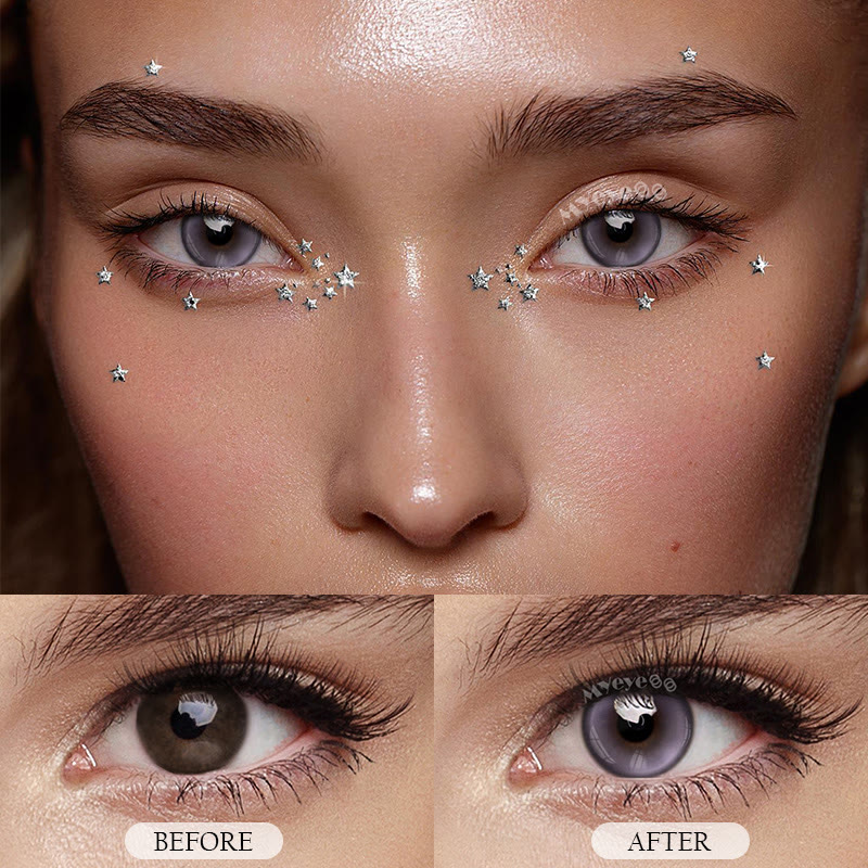 MYEYEBB Dolce Vita Violet Farbige Kontaktlinsen mit Sehstärke - image 3