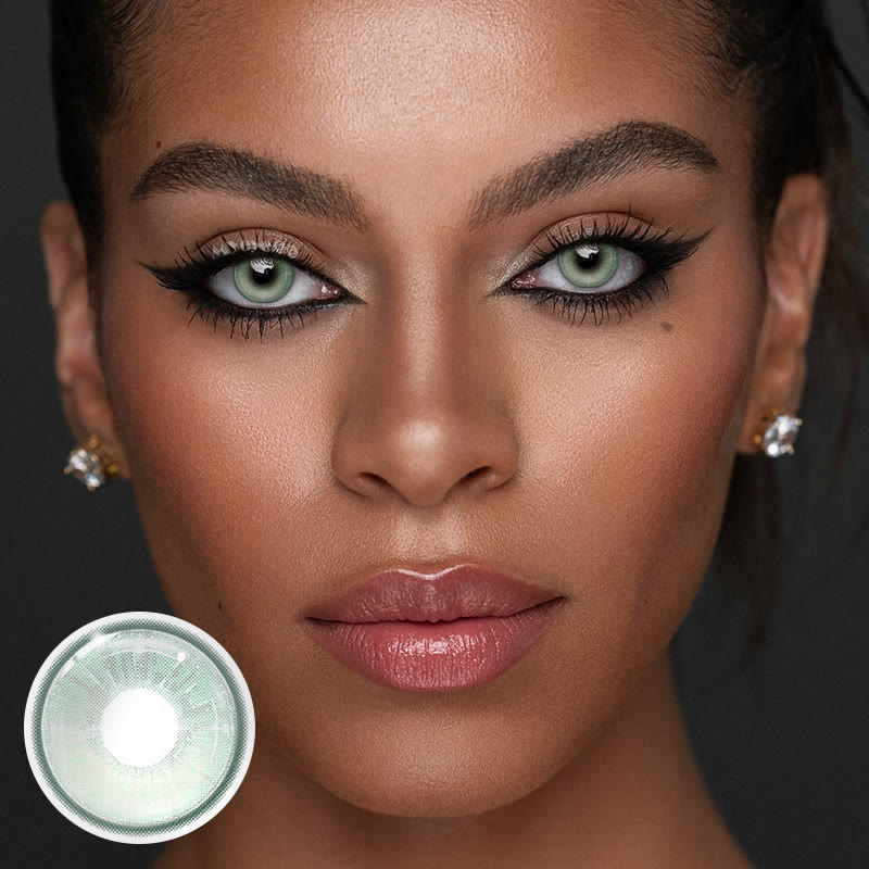 MYEYEBB Vista Green Farbige Kontaktlinsen mit Sehstärke - image 2