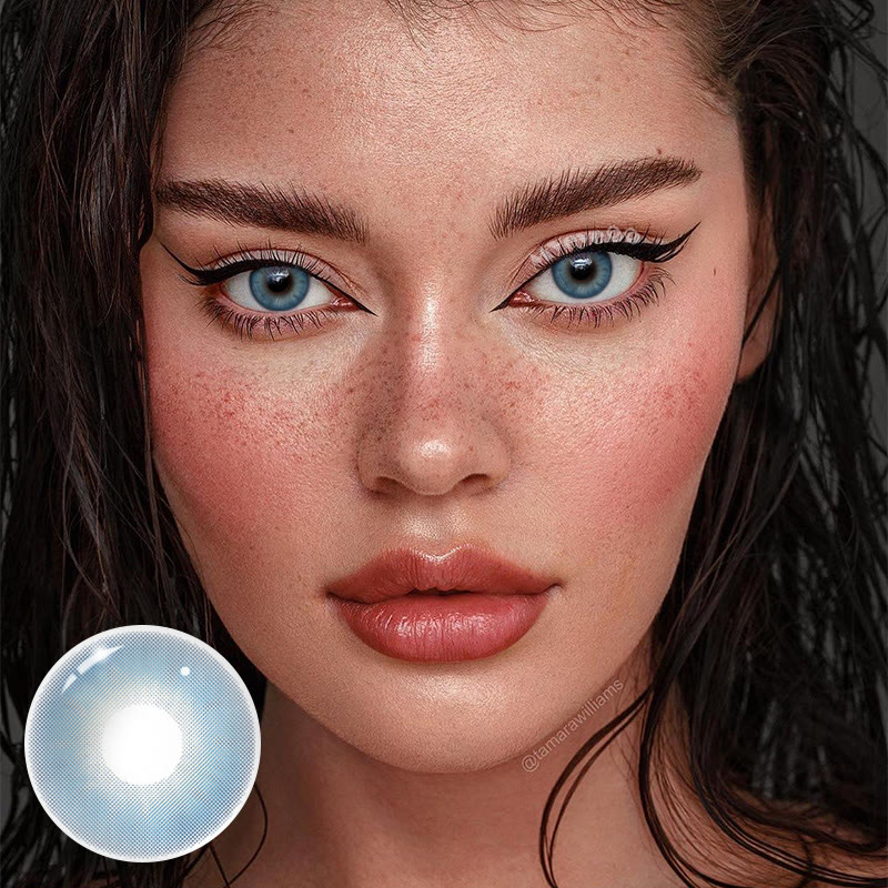 MYEYEBB Breeze Blue Farbige Kontaktlinsen mit Sehstärke - image 2