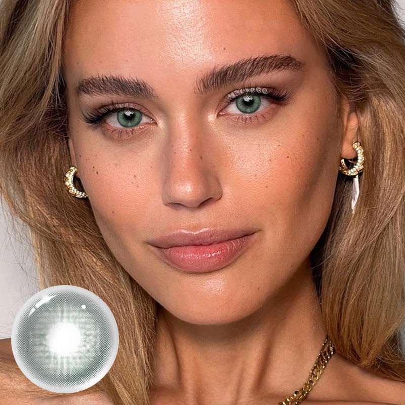 MYEYEBB Unspoken Mirage Green Farbige Kontaktlinsen mit Sehstärke - image 2