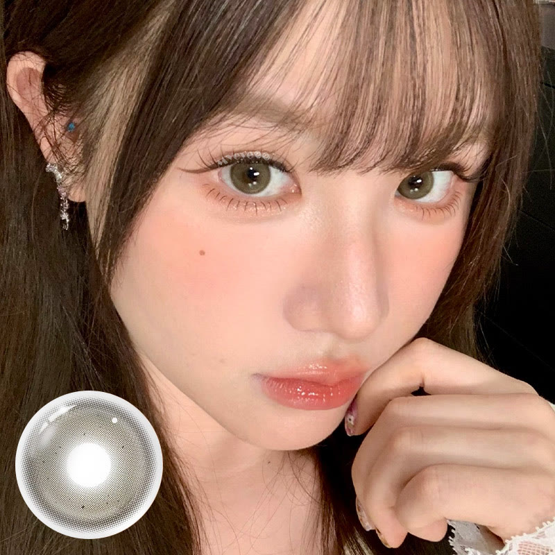 MYEYEBB Dusty Olive Farbige Kontaktlinsen mit Sehstärke | 6 Monate - image 2