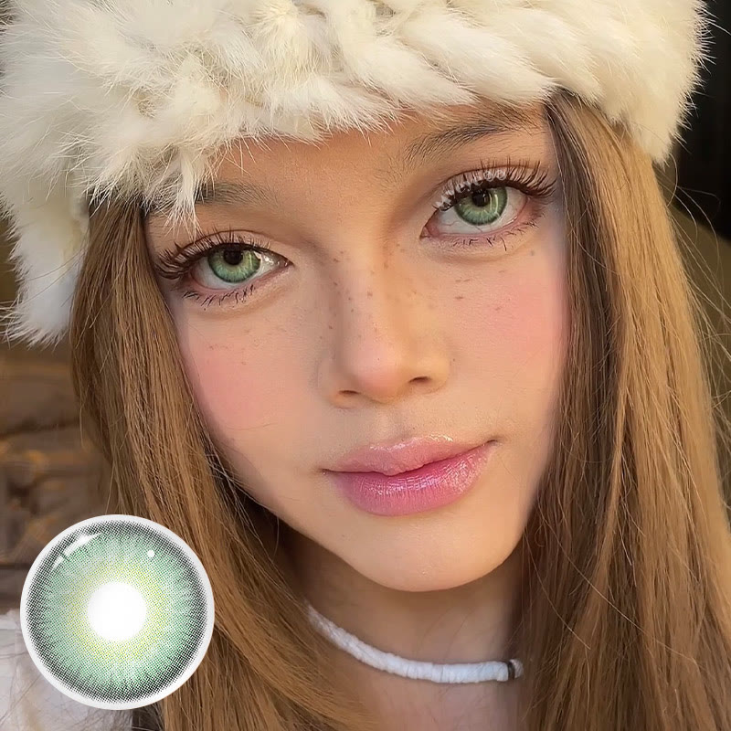 MYEYEBB Nocturne Green Farbige Kontaktlinsen mit Sehstärke 丨 6 Monate - image 2