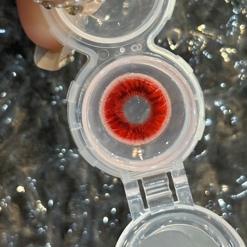 MYEYEBB Blood Eclipse Red Cosplay Farbige Kontaktlinsen für 1 Tag - image 4