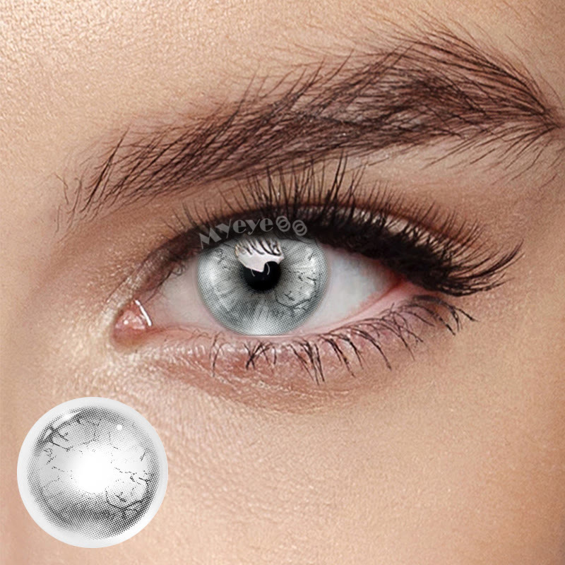 MYEYEBB Amizuka Rift Weiße Cosplay Farbige Kontaktlinsen für 1 Tag - Amizuka Rift Weiß (1 Tag) - 0,00 - Nina02 - image 1