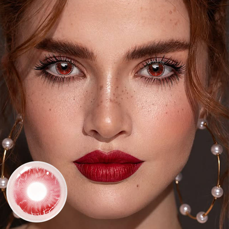 MYEYEBB Infernal Vow Red Cosplay Farbige Kontaktlinsen für 1 Tag - image 4