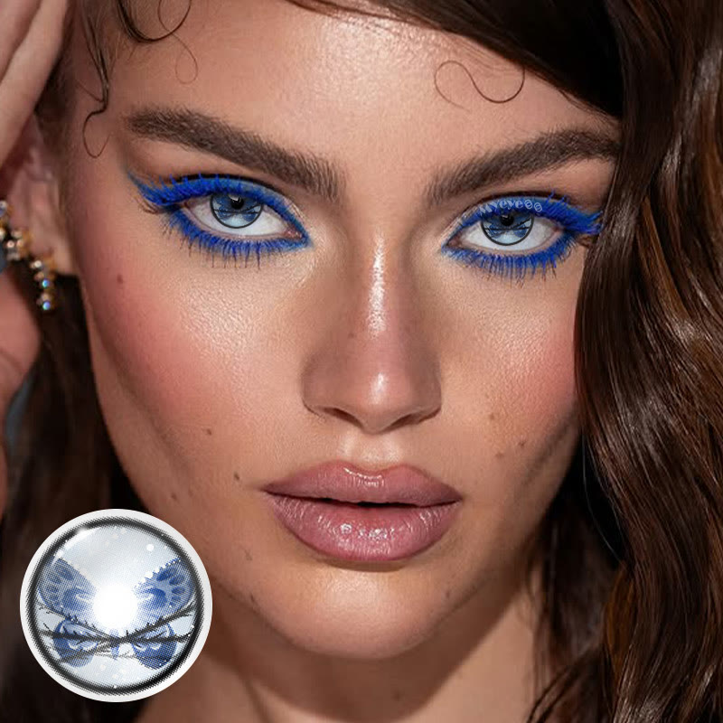 MYEYEBB Deathwing Butterfly Blaue Cosplay Farbige Kontaktlinsen für 1 Tag - image 4