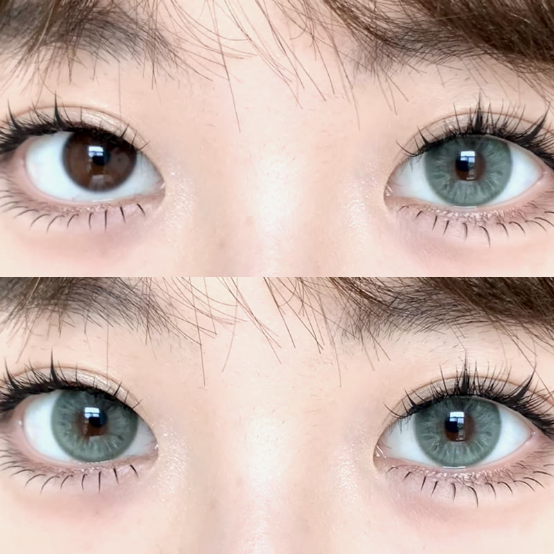 MYEYEBB Abyssal Green Farbige Kontaktlinsen mit Sehstärke - image 3