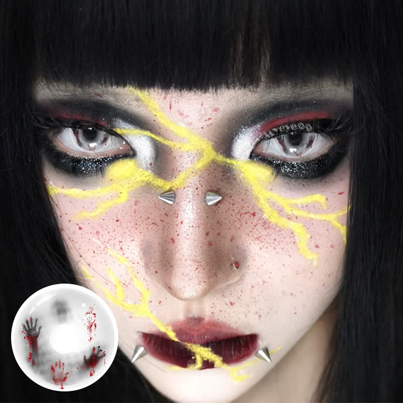 MYEYEBB Soul's Grasp Weiße Cosplay Farbige Kontaktlinsen für 6 Monate - image 2