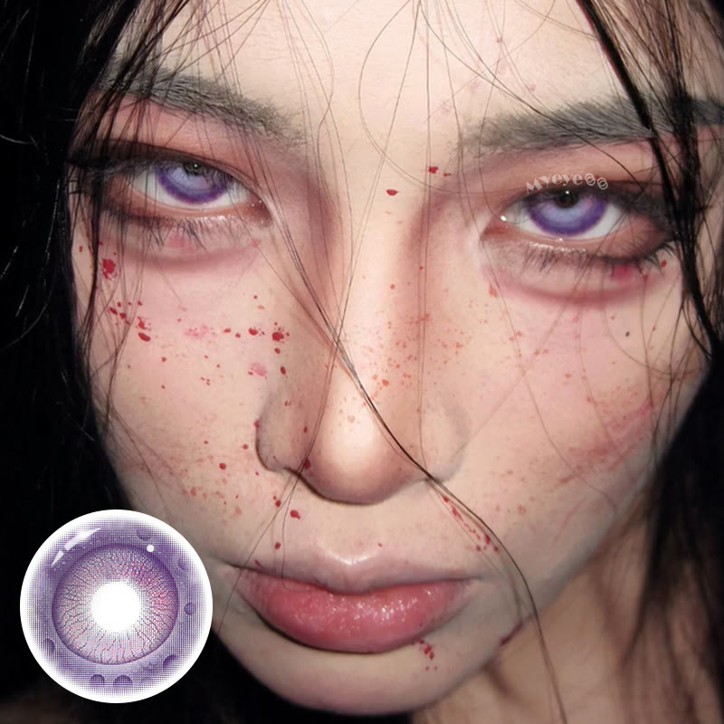 MYEYEBB Mythic Eye Violet Cosplay Farbige Kontaktlinsen für 1 Tag - image 2