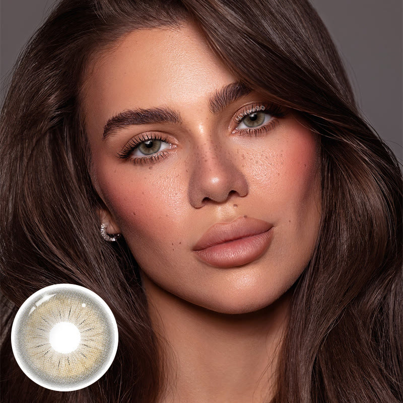 MYEYEBB Neo Sunflower Brown Prescription Farbige Kontaktlinsen - image 2