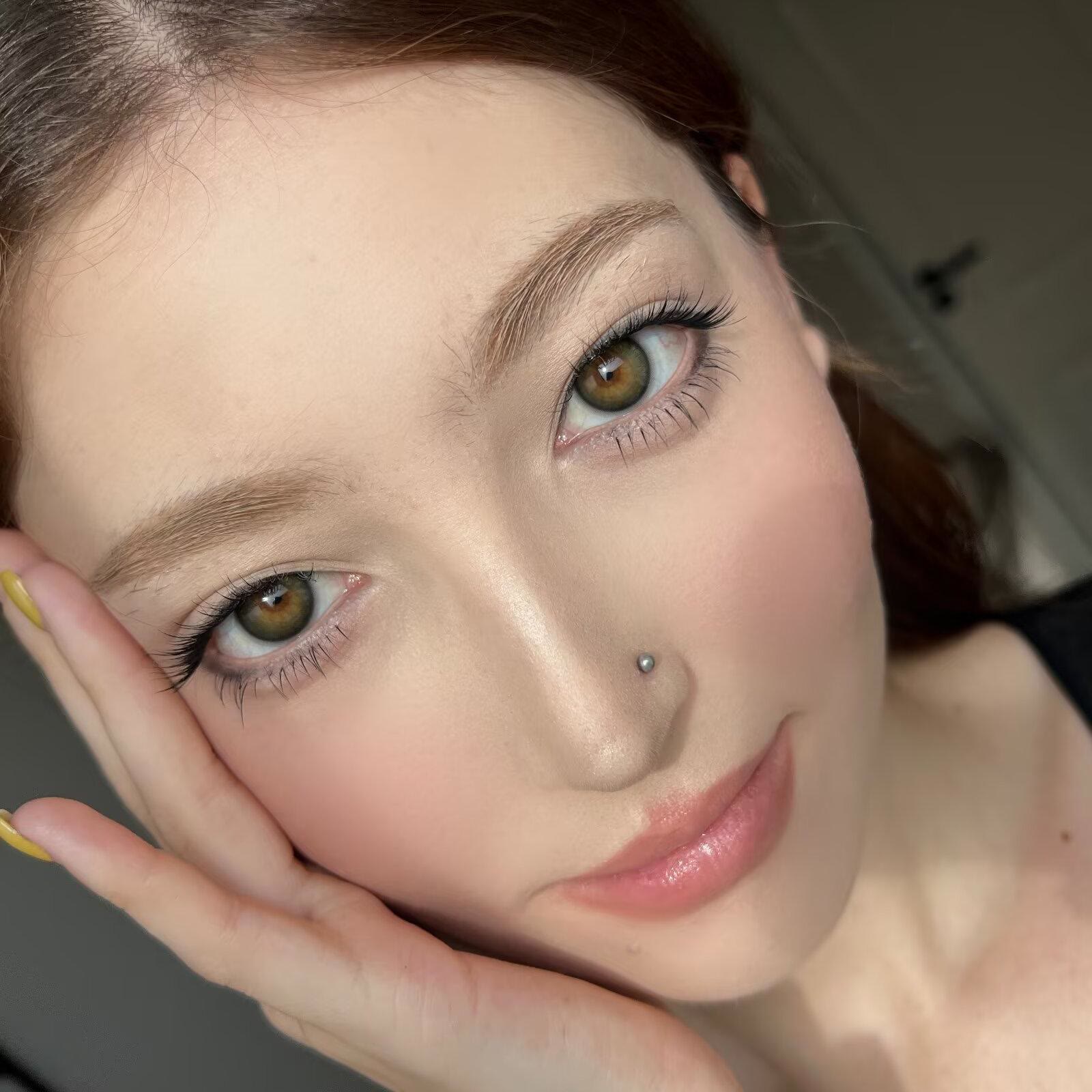 MYEYEBB Bare Olive Farbige Kontaktlinsen mit Sehstärke | 6 Monate - image 5