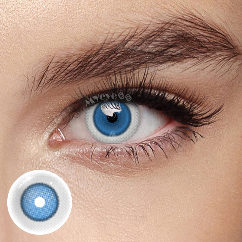 MYEYEBB Porzellanpuppe Blaue Cosplay Farbige Kontaktlinsen - Porzellanpuppe Blau - 0,00 - MX23-3 - image 1