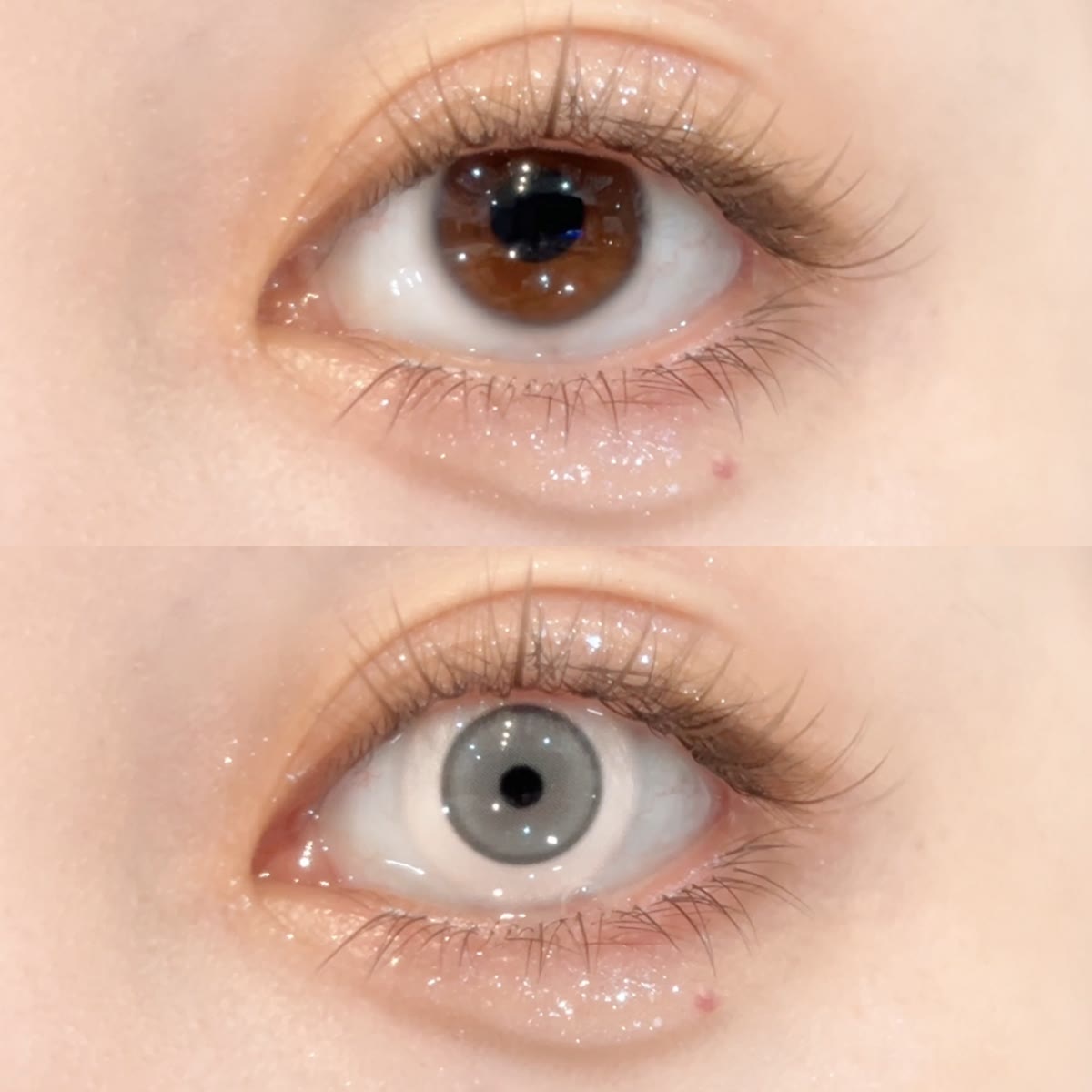 MYEYEBB Porzellanpuppe Grau Cosplay Farbige Kontaktlinsen - image 2