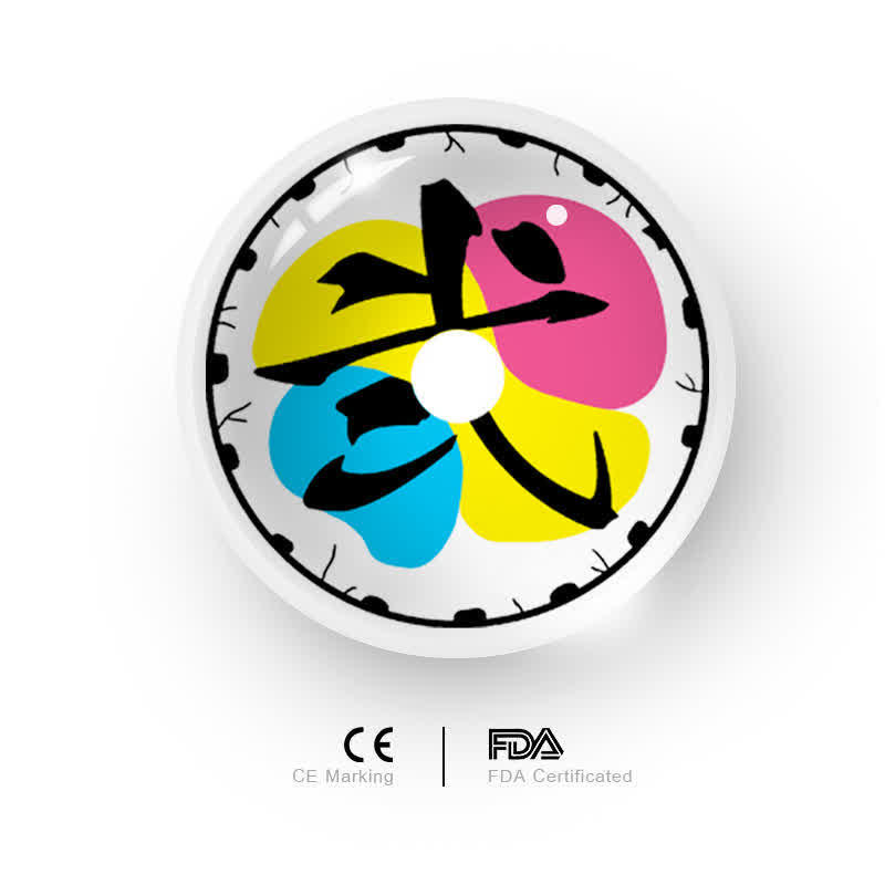 MYEYEBB Blind Douma Prescription Kontaktlinsen für Cosplay mit Sehstärke - image 5