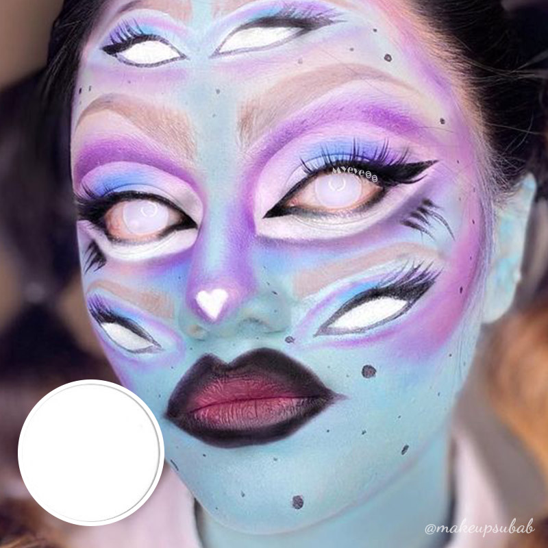 MYEYEBB Blind Mini Sclera White Out Cosplay Farbige Kontaktlinsen - image 12