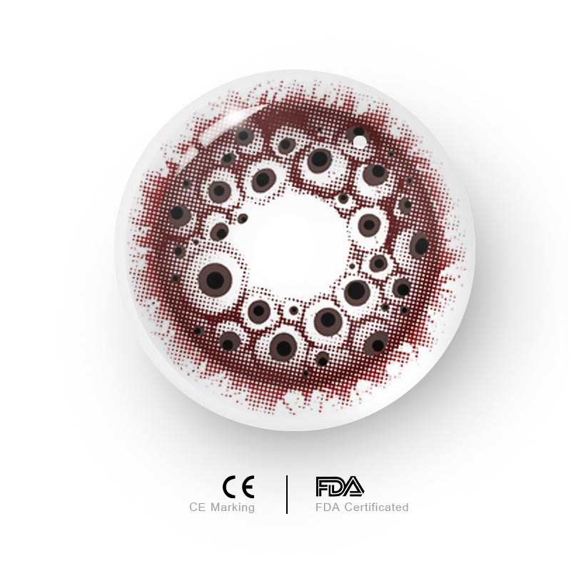 MYEYEBB Inferno Eyes Rote Cosplay Farbige Kontaktlinsen für 1 Tag - image 8