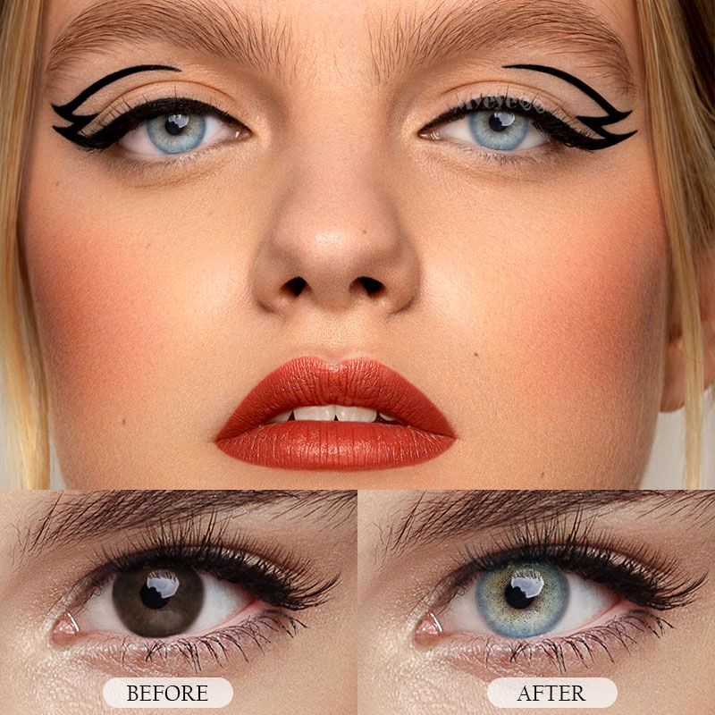 MYEYEBB Ocean Blue verschreibungspflichtige farbige Kontaktlinsen - image 4