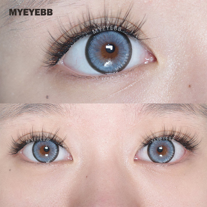 MYEYEBB Norko Blaue Verschreibungspflichtige Farbige Kontaktlinsen - image 4