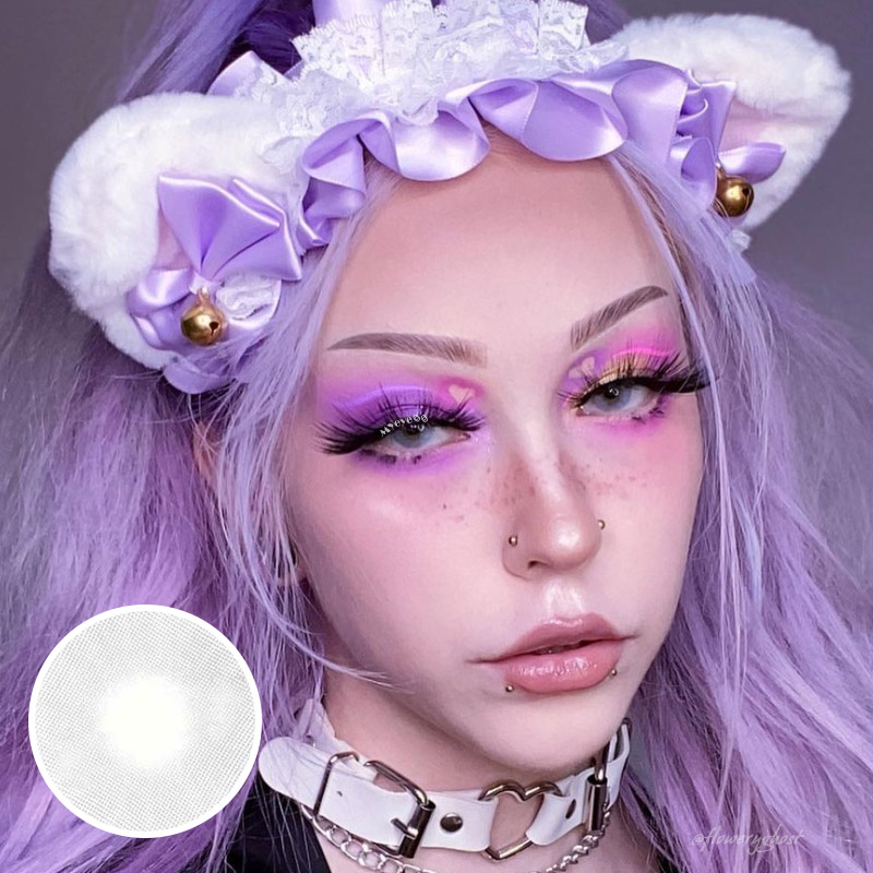 MYEYEBB Aurora Grey Natürliche Verschreibungspflichtige Farbige Kontaktlinsen - image 3