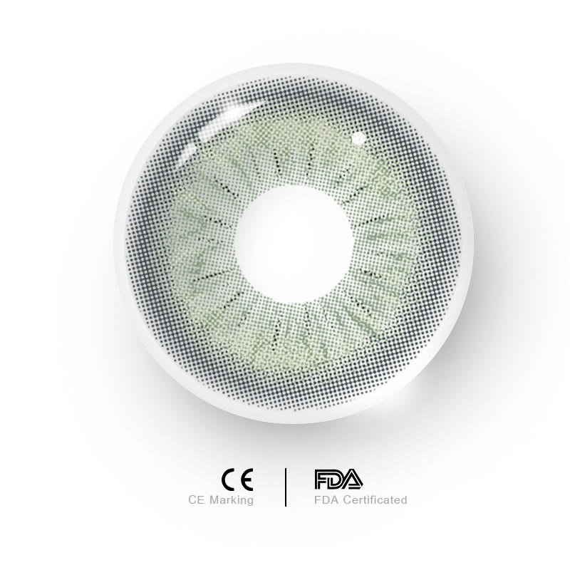 MYEYEBB Neo Sunflower Green Prescription Farbige Kontaktlinsen - image 5