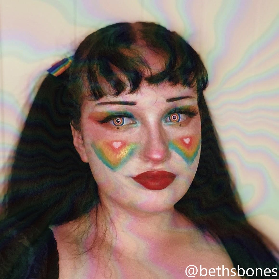 MYEYEBB Circle Rainbow verschreibungspflichtige farbige Kontaktlinsen für Cosplay - image 5